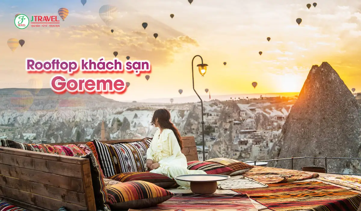 Rooftop khách sạn Goreme
