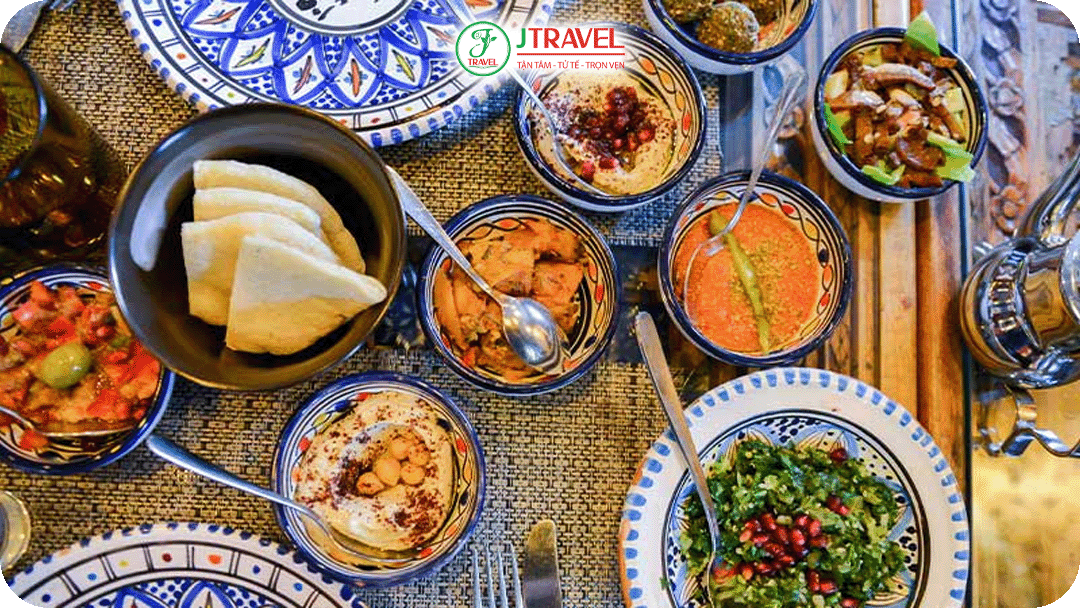 Ẩm thực Jordan – Giao thoa văn hóa Trung Đông qua từng bữa ăn