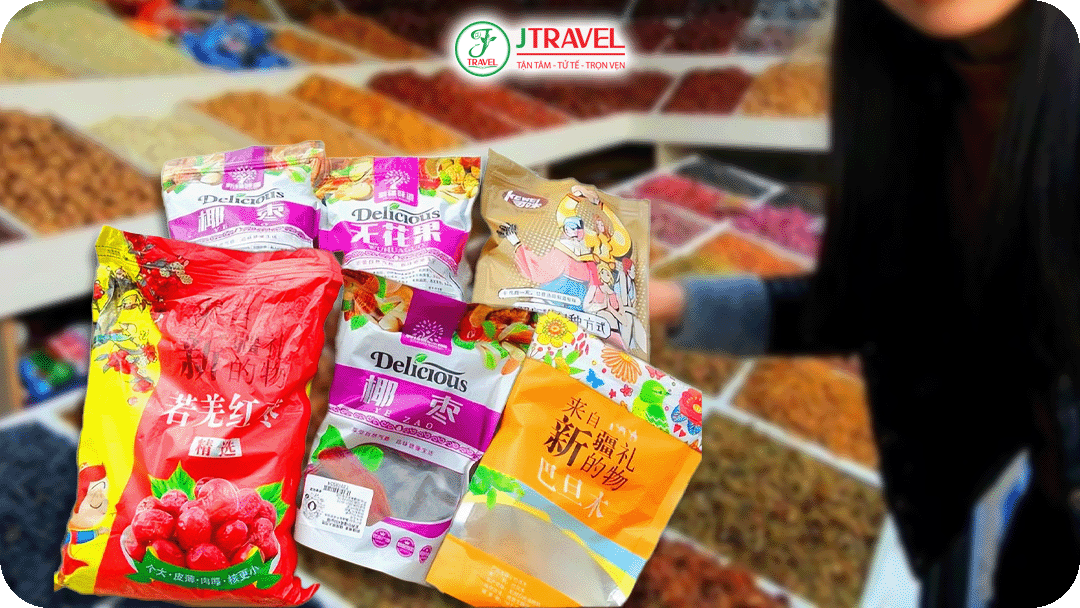 Hoa quả khô Tân Cương – Tinh túy từ “thiên đường trái cây”
