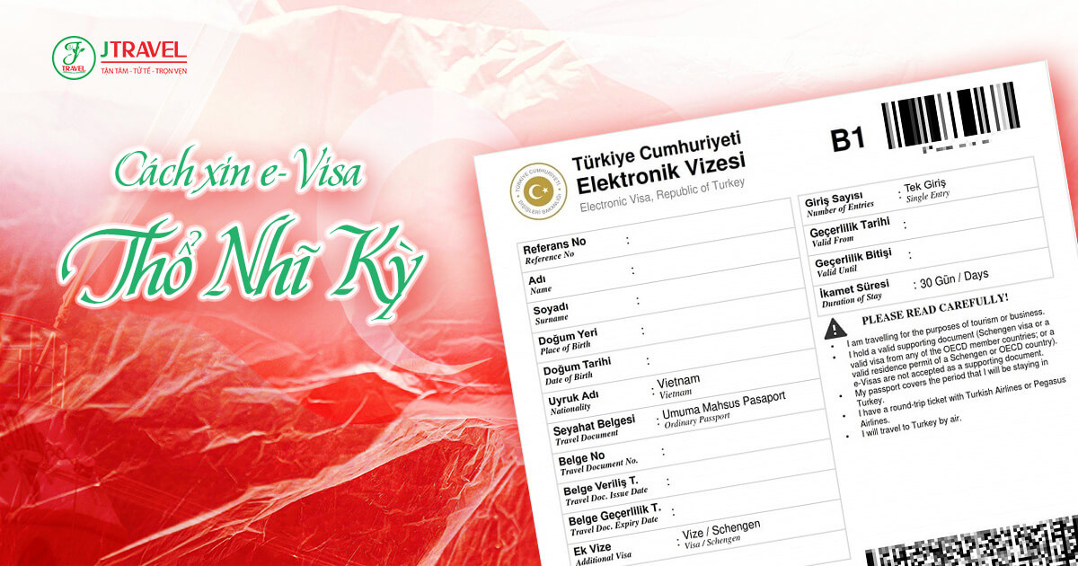 Cách xin e-Visa nhanh chóng