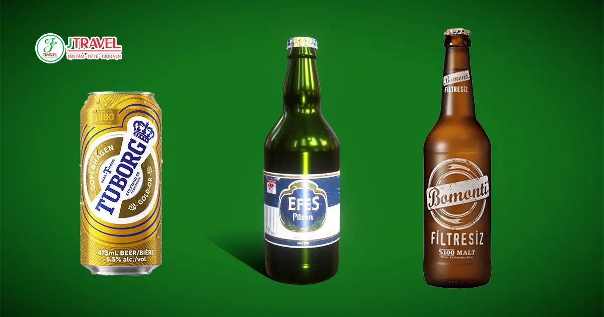 Các thương hiệu bia Thổ Nhĩ Kỳ nổi bật