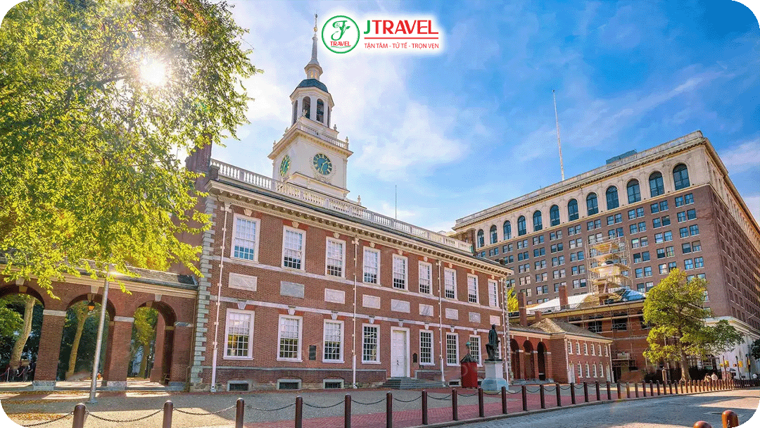 Independence Hall - Cái nôi của nước Mỹ
