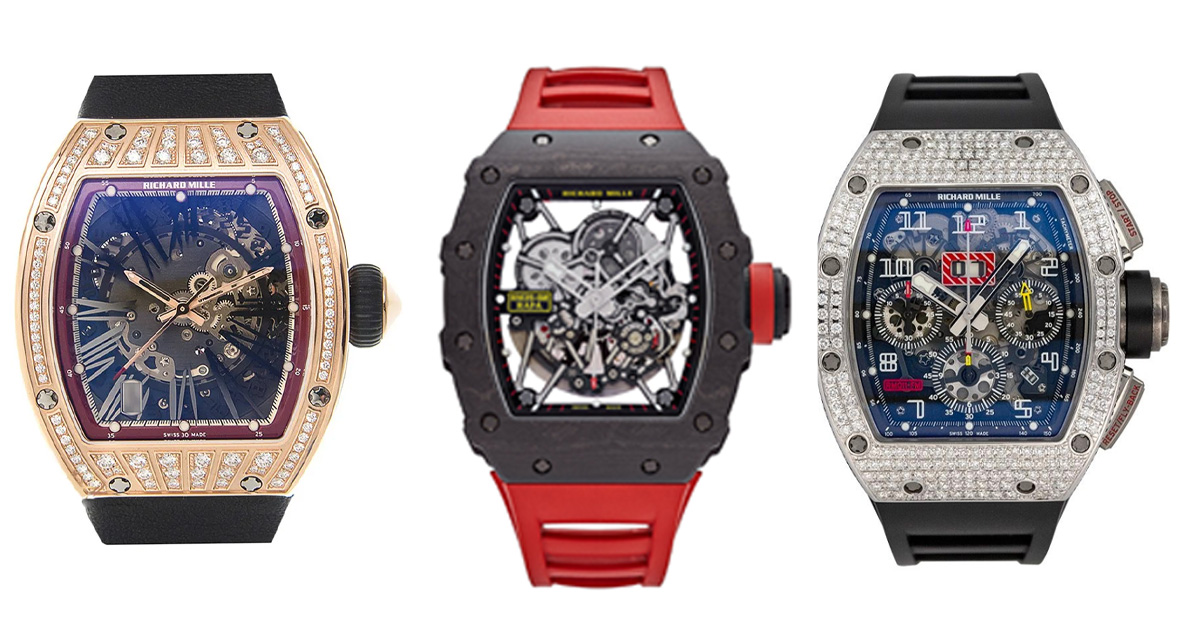Một số mẫu đồng hồ Richard Mille