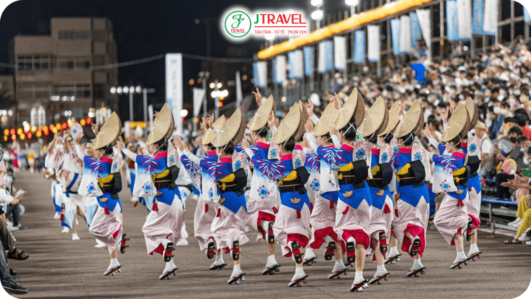 Lễ hội Awa Odori - Lễ hội nhảy múa Nhật Bản