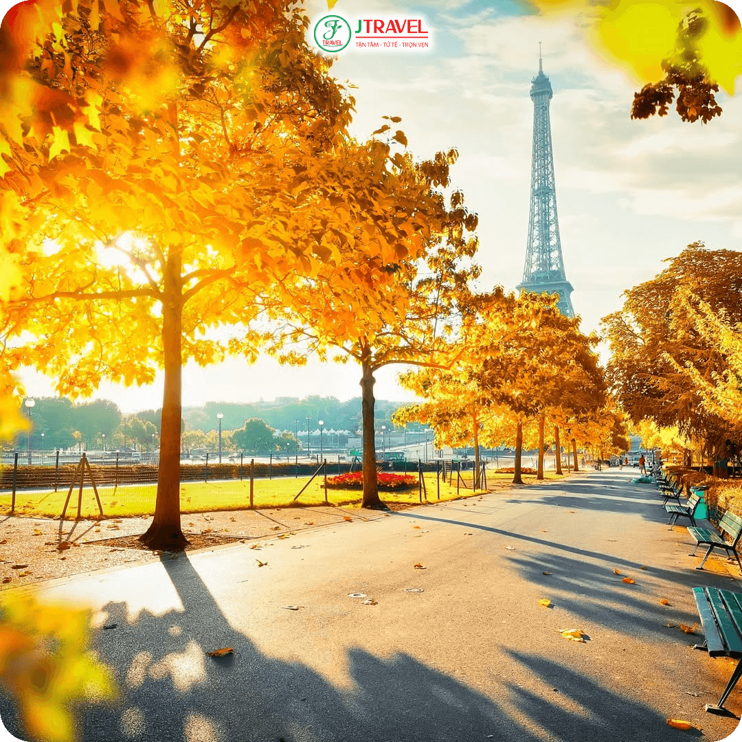 Paris - Lãng mạn đúng chất mùa thu