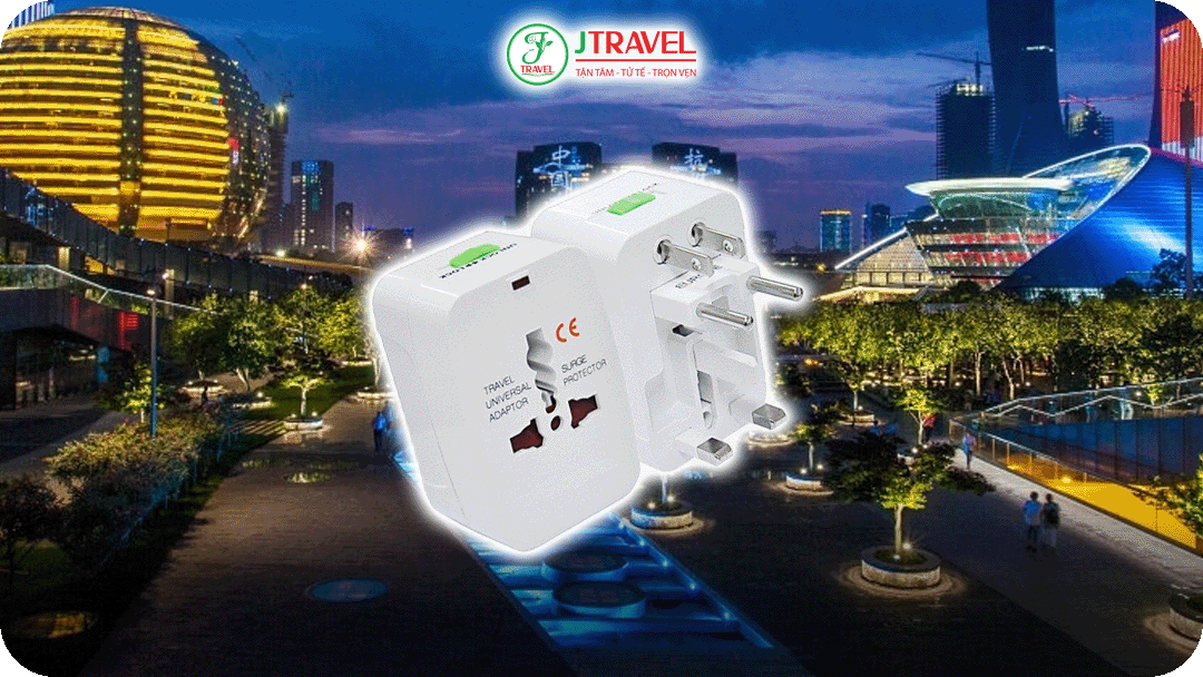 Nên chuẩn bị sẵn ổ chuyển đổi khi du lịch Trung Quốc