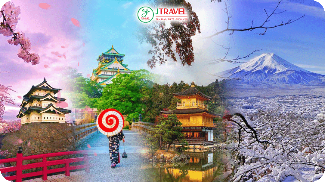 Nhật Bản đẹp quanh năm mỗi mùa có một nét riêng