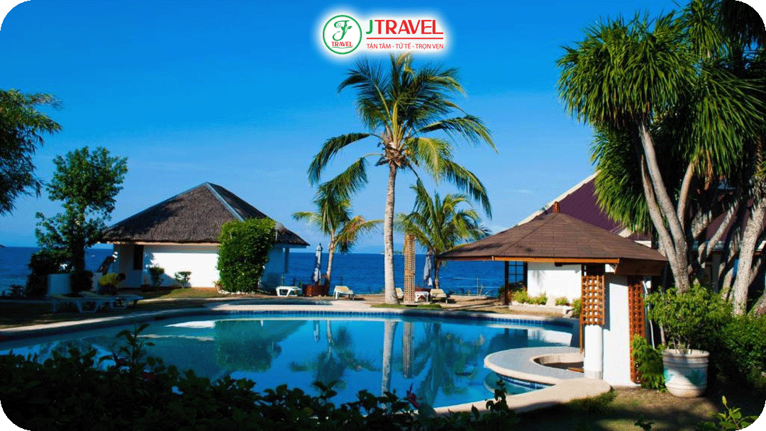 Khu vực nên ở nhất là Panagsama Beach với nhiều tiện nghi