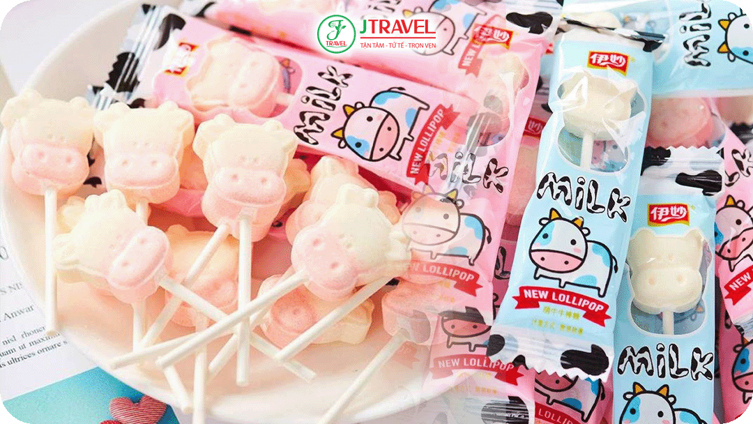 Viên sữa khô Lạc Đà hình đầu bò đặc sản Nội Mông Tân cương