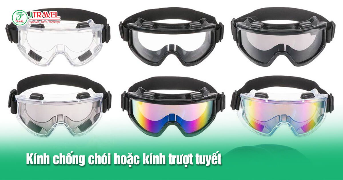 Kính chống chói hoặc kính trượt tuyết