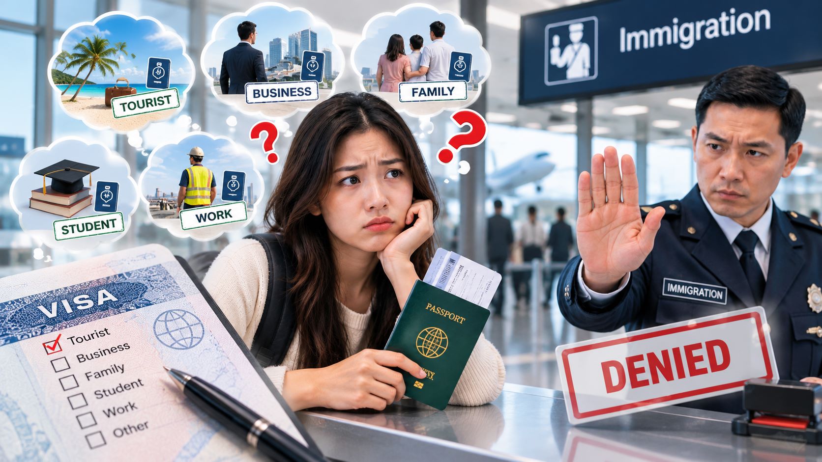 Khai báo sai diện visa