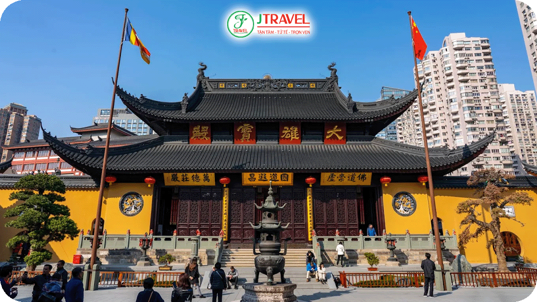 Chùa Phật Ngọc - Thượng Hải được xây dựng năm 1882