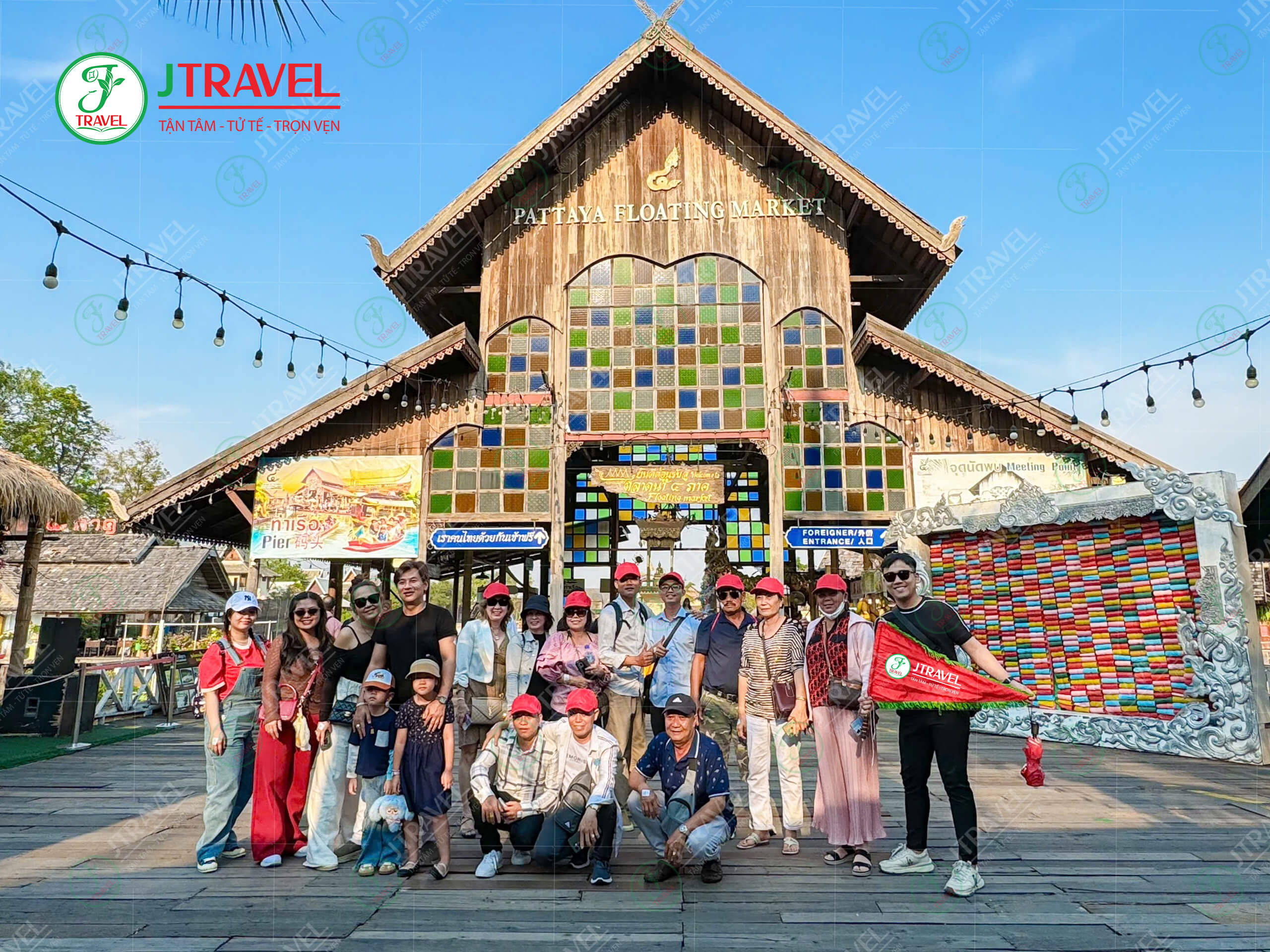 Chợ Nổi 4 miền Pattaya