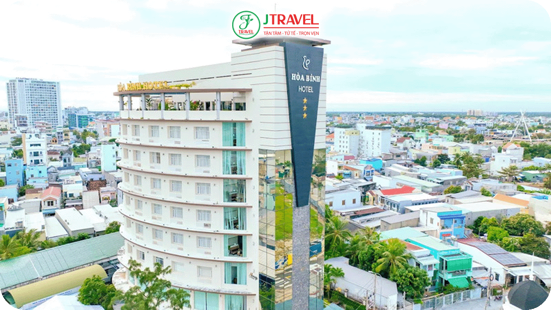 Khách sạn Hòa Bình 1 tiêu chuẩn 3 sao tại Long Xuyên