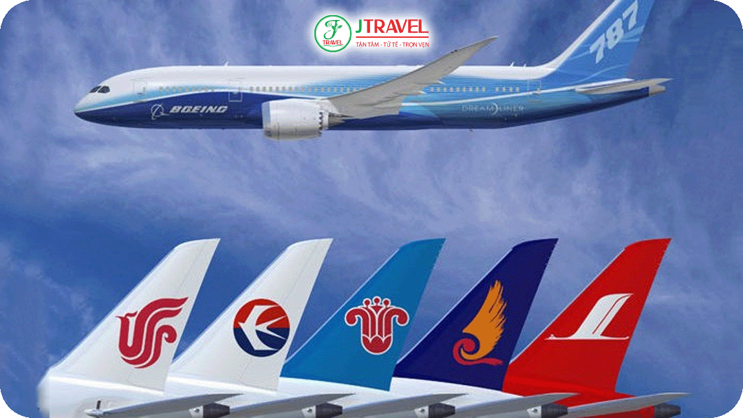 Các hãng hàng không bay sang Trung Quốc từ Việt Nam