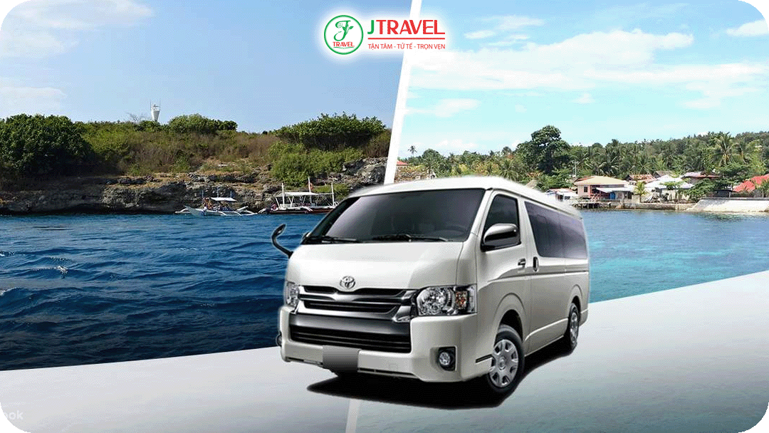 Xe van là phương án hợp lý hơn bus và xe riêng