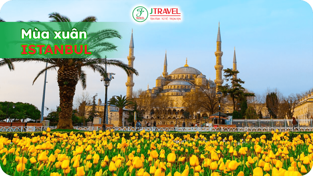 Mùa xuân - thời điểm đẹp nhất để du lịch Istanbul