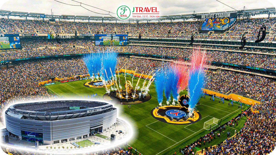 MetLife Stadium là sân vận động diễn ra trận chung kết World Cup 2026