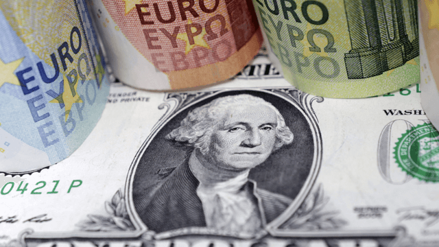 Áp lực mất giá bủa vây, đồng euro có thể giảm về ngang USD (ảnh internet)