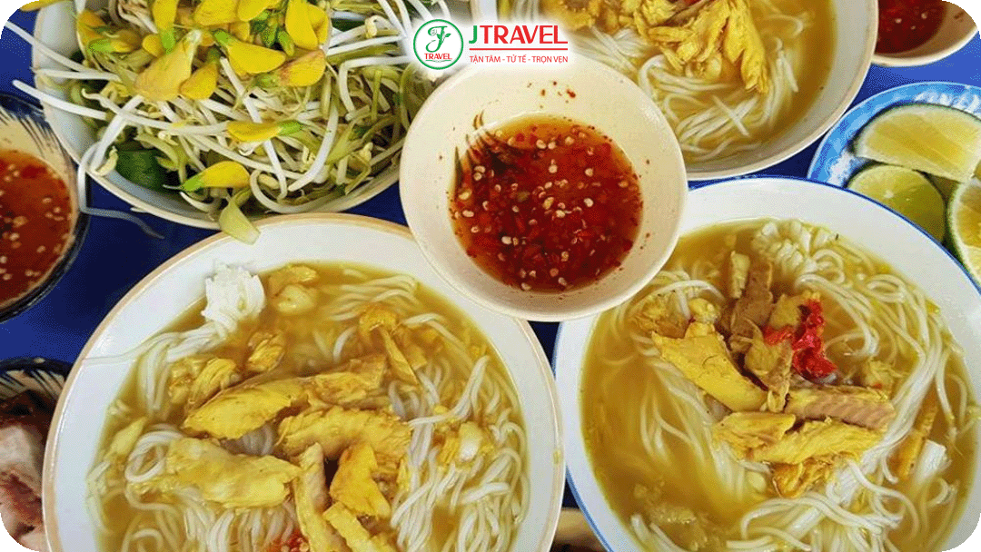 Bún cá Châu Đốc đặc sản trứ danh của đất Thất Sơn