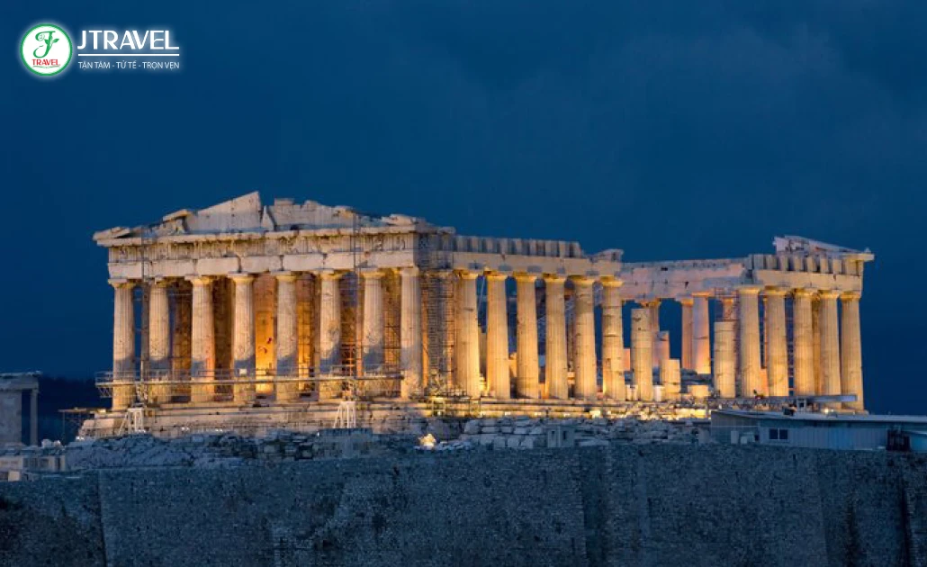Đền Parthenon tại Acropolis Athens