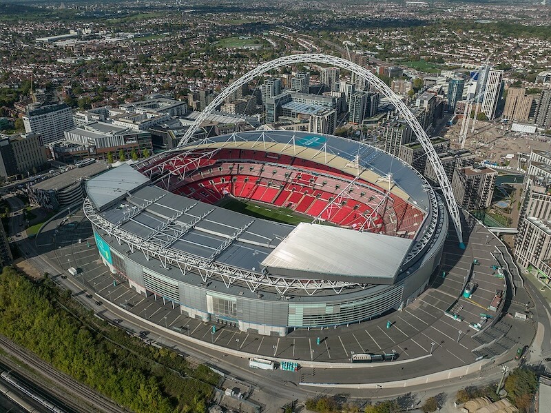 Sân vận động Wembley – Sân lớn nhất nước Anh (ảnh internet)