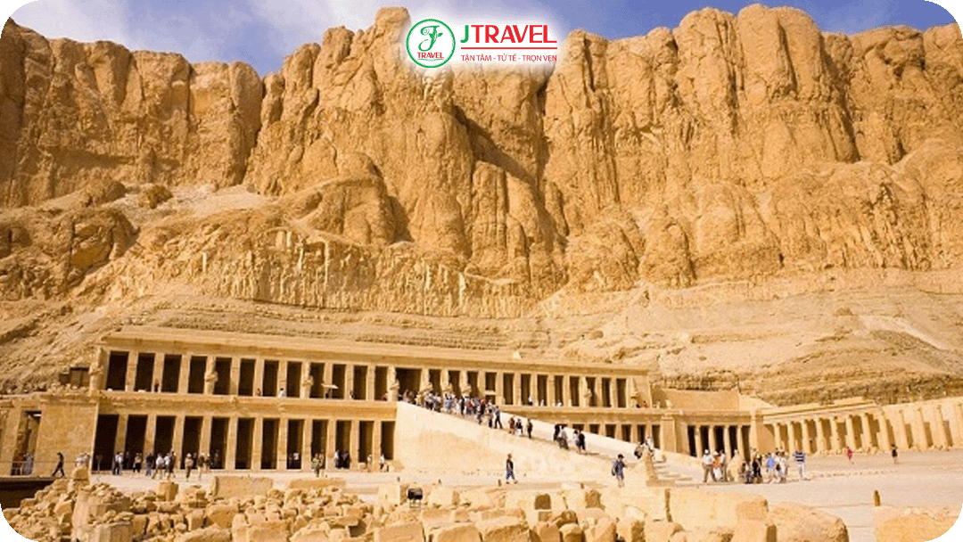 Đền Hatshepsut – Ngôi đền của nữ Pharaoh quyền lực nhất Ai Cập