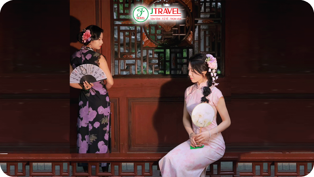 Trào lưu chụp ảnh cùng Sườn Xám của giới trẻ