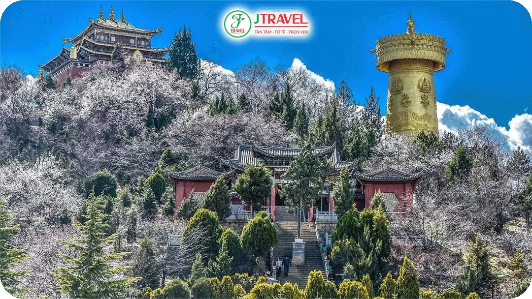 Công viên Guishan - Một trong những nơi ngắm hoa anh đào đẹp nhất Vũ Hán