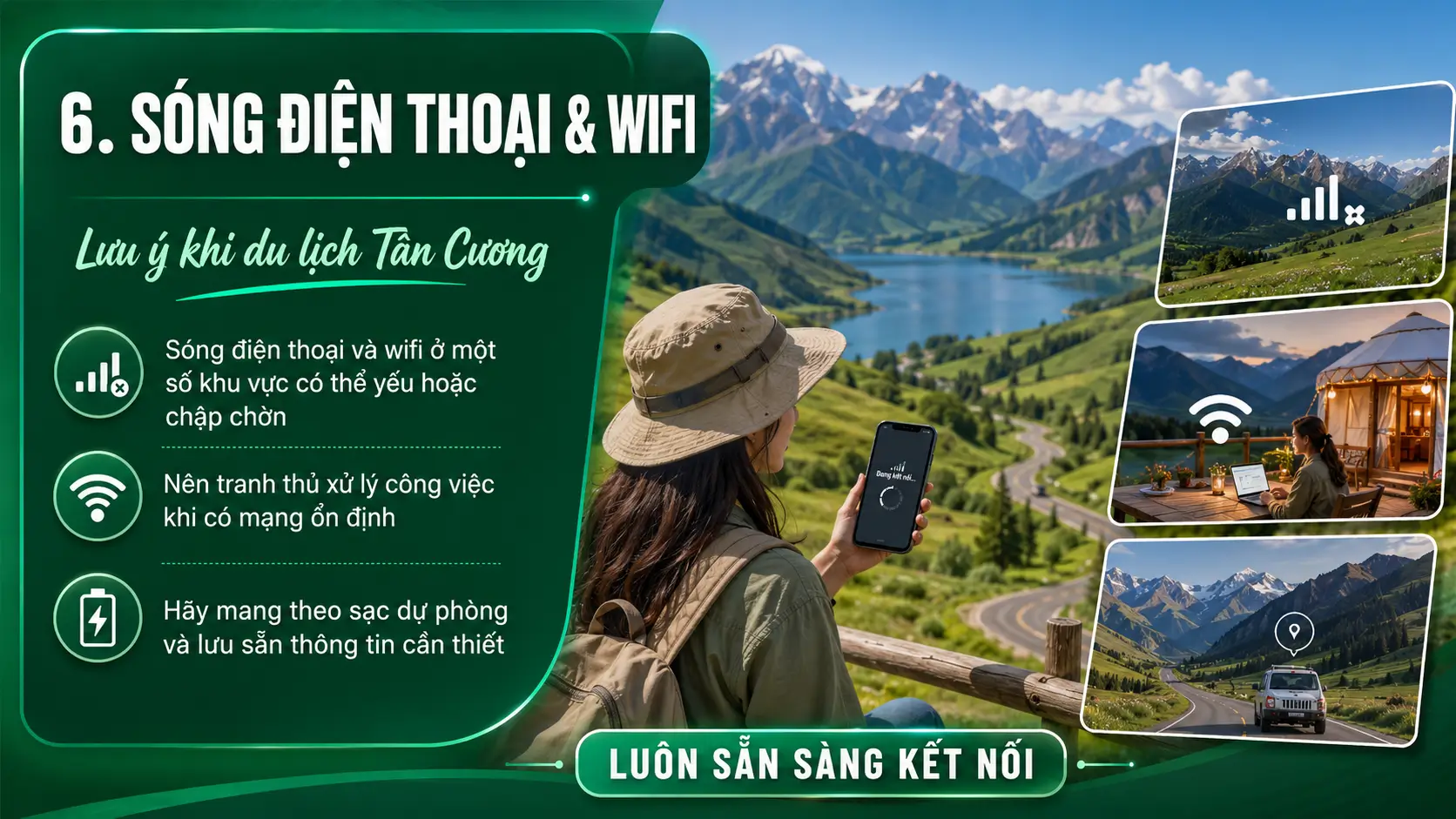 Sóng điện thoại và wifi có thể không ổn định