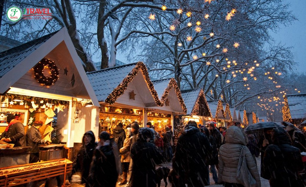 Christmas Market mùa đông Nhật Bản