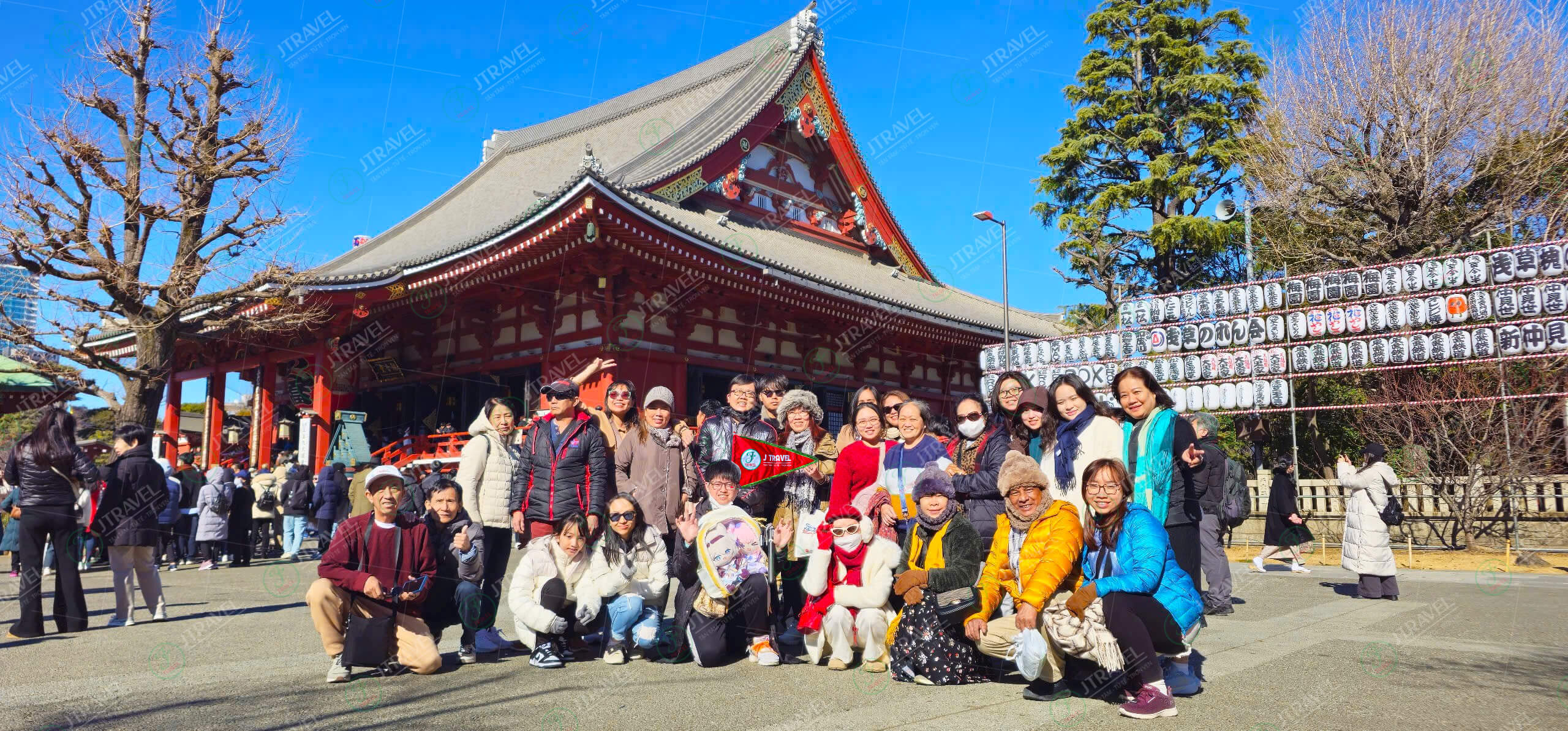 Khách hàng Trải Nghiệm Tour Nhật Bản J Travel
