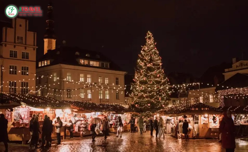 Chợ Giáng sinh Copenhagen mùa lễ hội