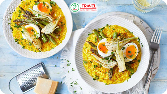 Cơm nghệ – Saffron Risotto