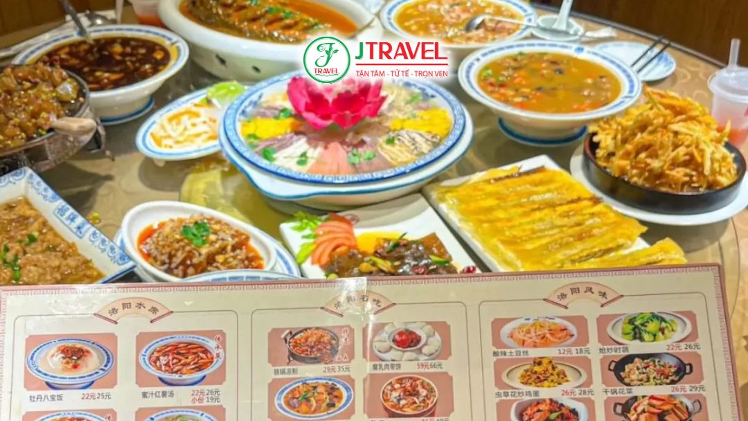 Trải nghiệm ẩm thực khi du lịch Lạc Dương