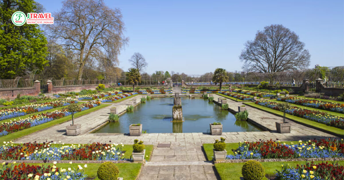 Vườn Kensington: Công viên hoàng gia giữa lòng London