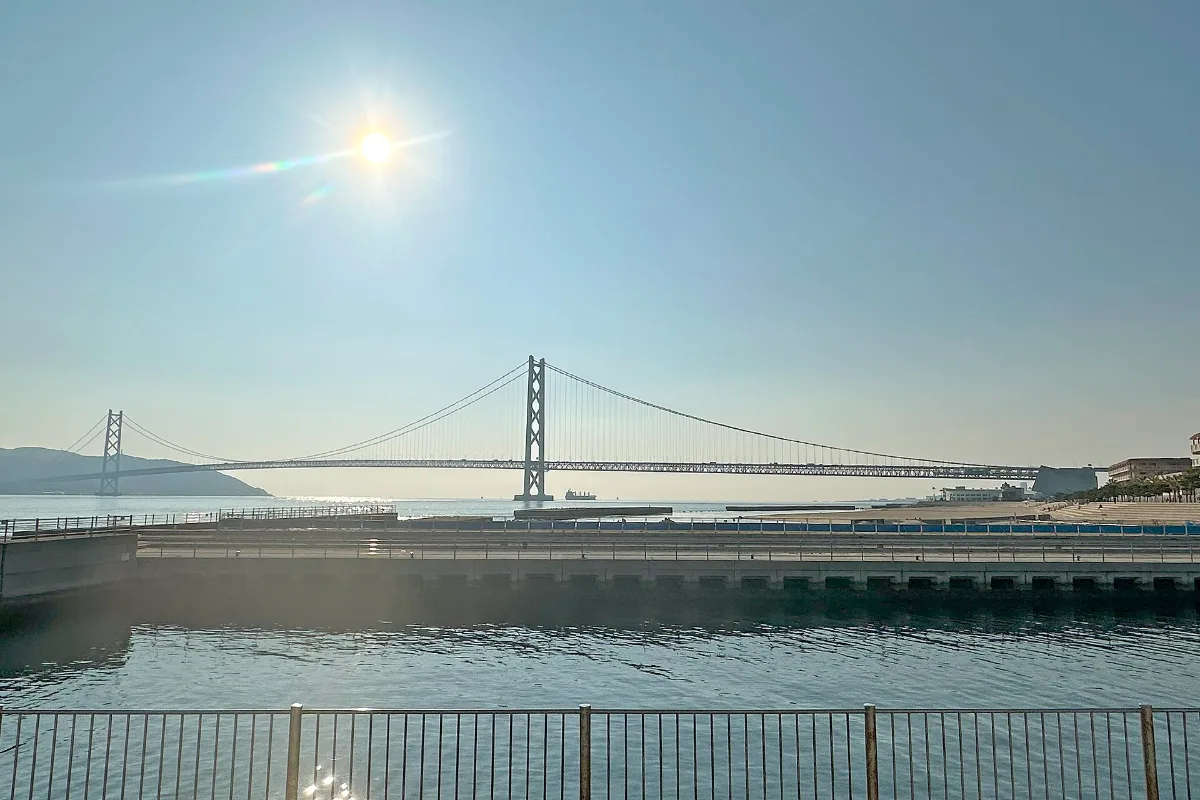 Cầu Akashi Kaikyo ở Hyogo