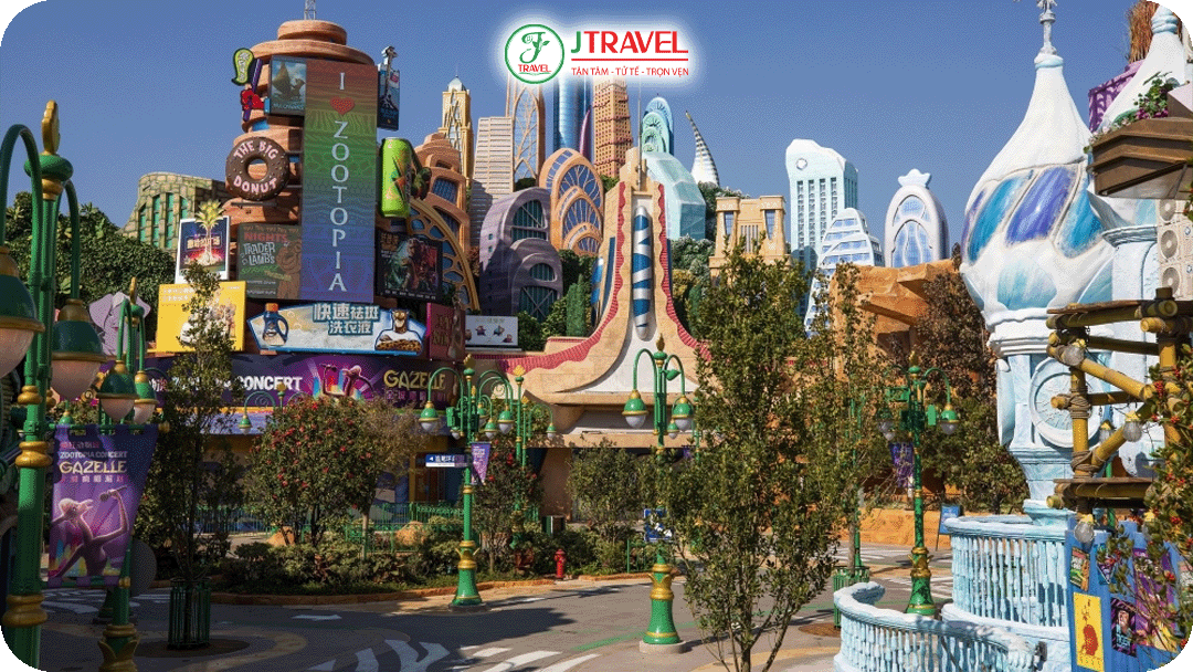 Zootopia Land – Thành phố động vật độc nhất thế giới