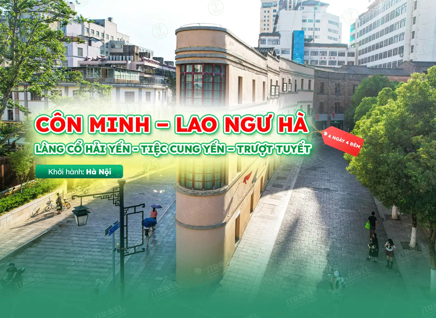 Tour Du Lịch Côn Minh 4 Ngày 4 Đêm Từ Hà Nội Bằng Tàu Cao Tốc
