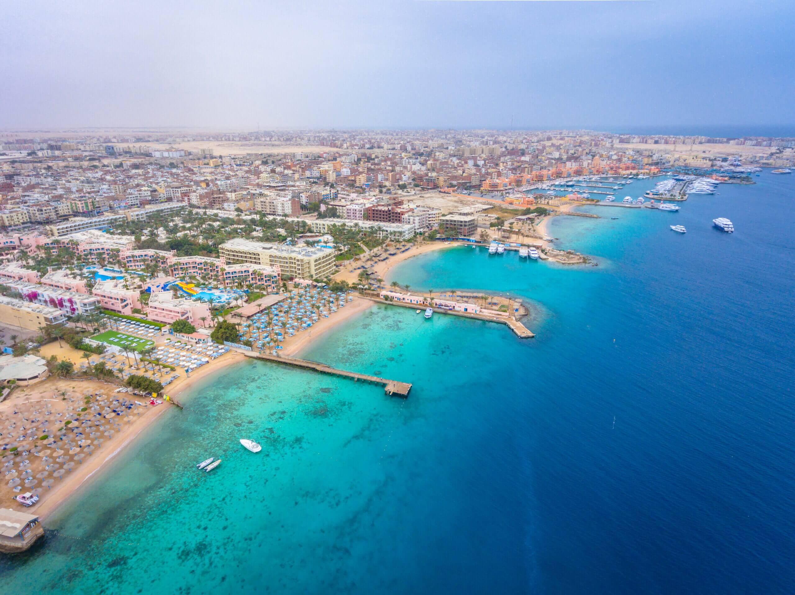 Hurghada – trung tâm nghỉ dưỡng nổi bật bên Biển Đỏ