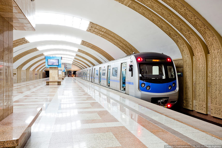 Hệ thống tàu điện ngầm hiện đại tại Kazakhstan