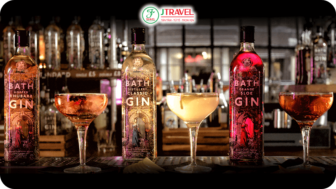 Bath Gin – Loại rượu thủ công đậm hương thảo mộc