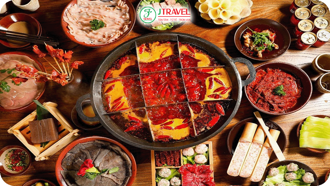 Lẩu Trùng Khánh với hương vị cay tê đầu lưỡi