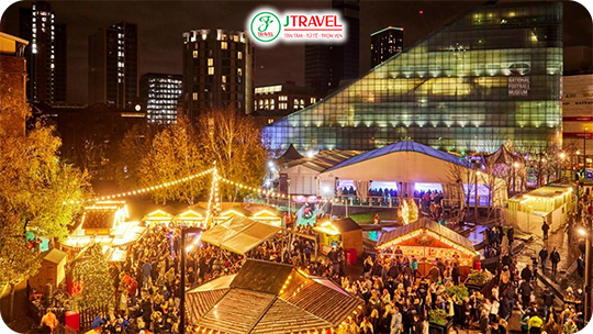 Mùa đông Manchester - Rực rỡ trong không khí lễ hội