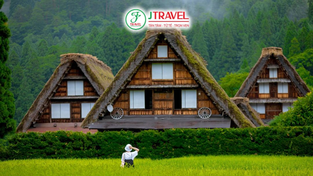 Mùa hè Làng Cổ Shirakawago