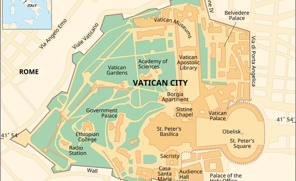 Bản đồ Vatican