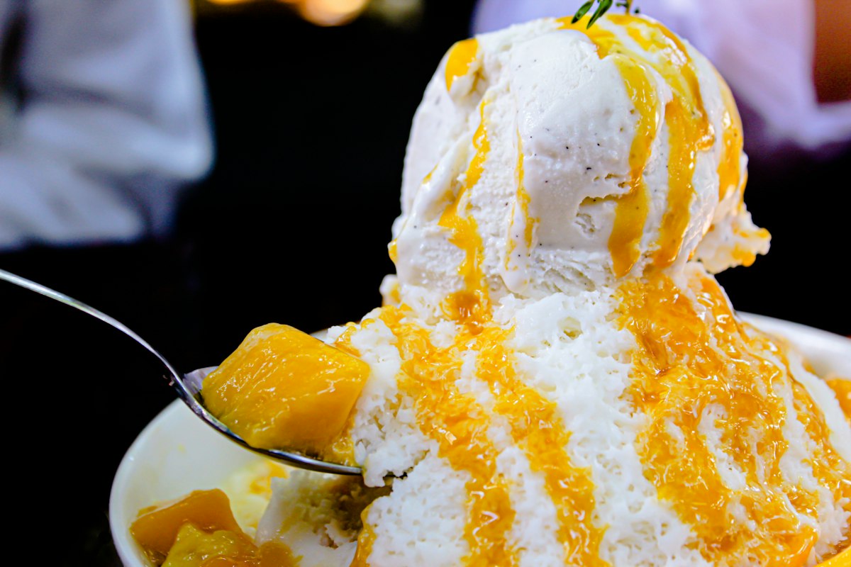 Món tráng miệng bingsu kiểu Hàn Quốc