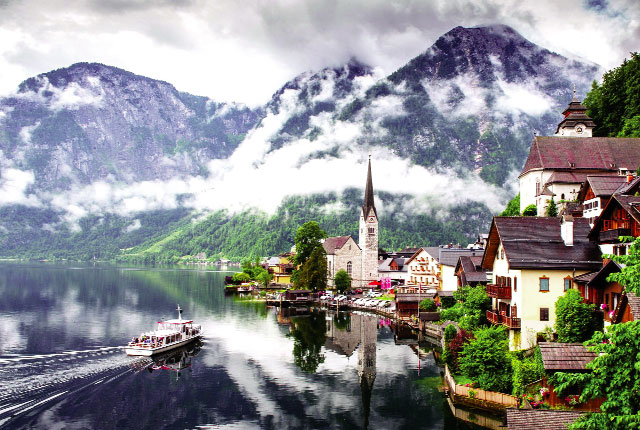 Hallstatt – Viên ngọc trên núi của nước Áo (ảnh internet)