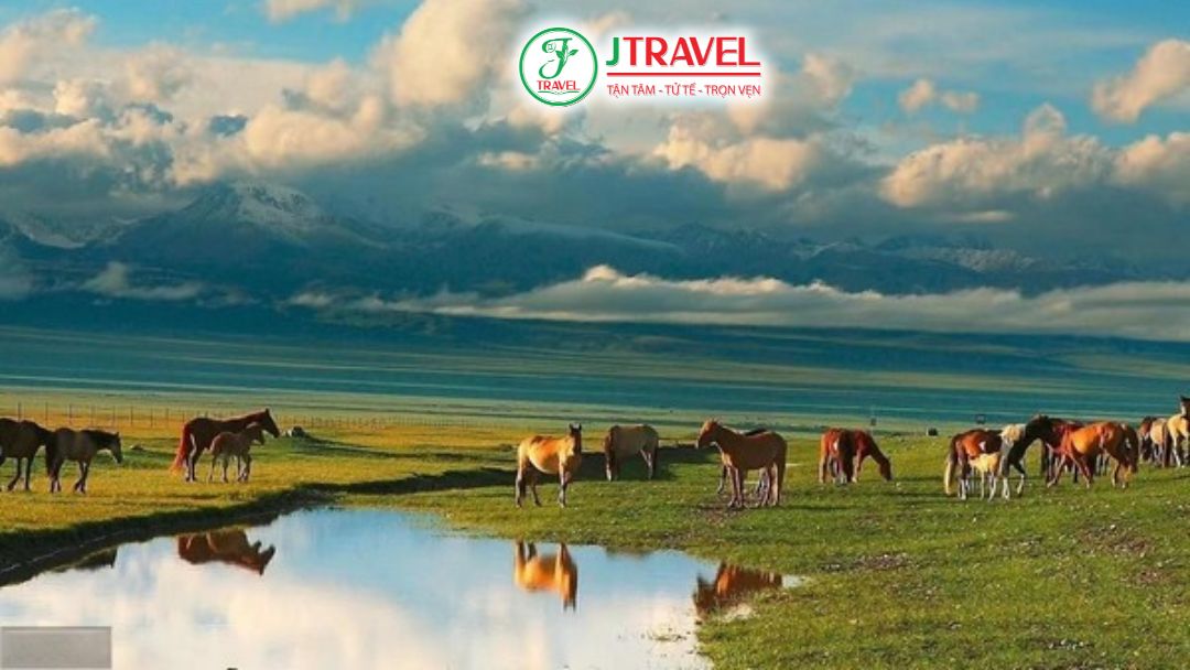 Thảo nguyên Xilamuren gần Hohhot