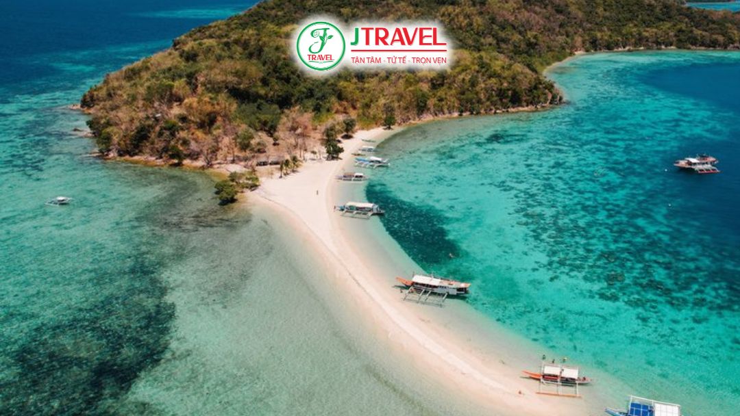 Biển Palawan trong vắt đẹp nhất Philippines